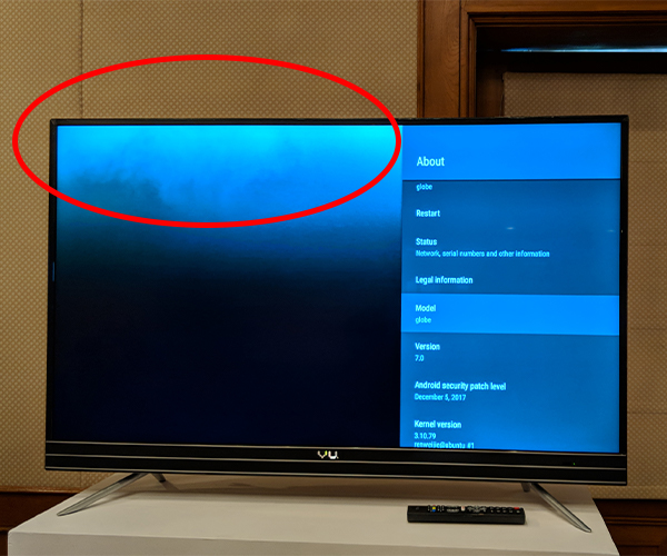 VU smart TV service Coimbatore